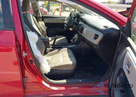 2015 Toyota Corolla Le z USA, uszkodzony, nr VIN 2T1BURHE9FC339954